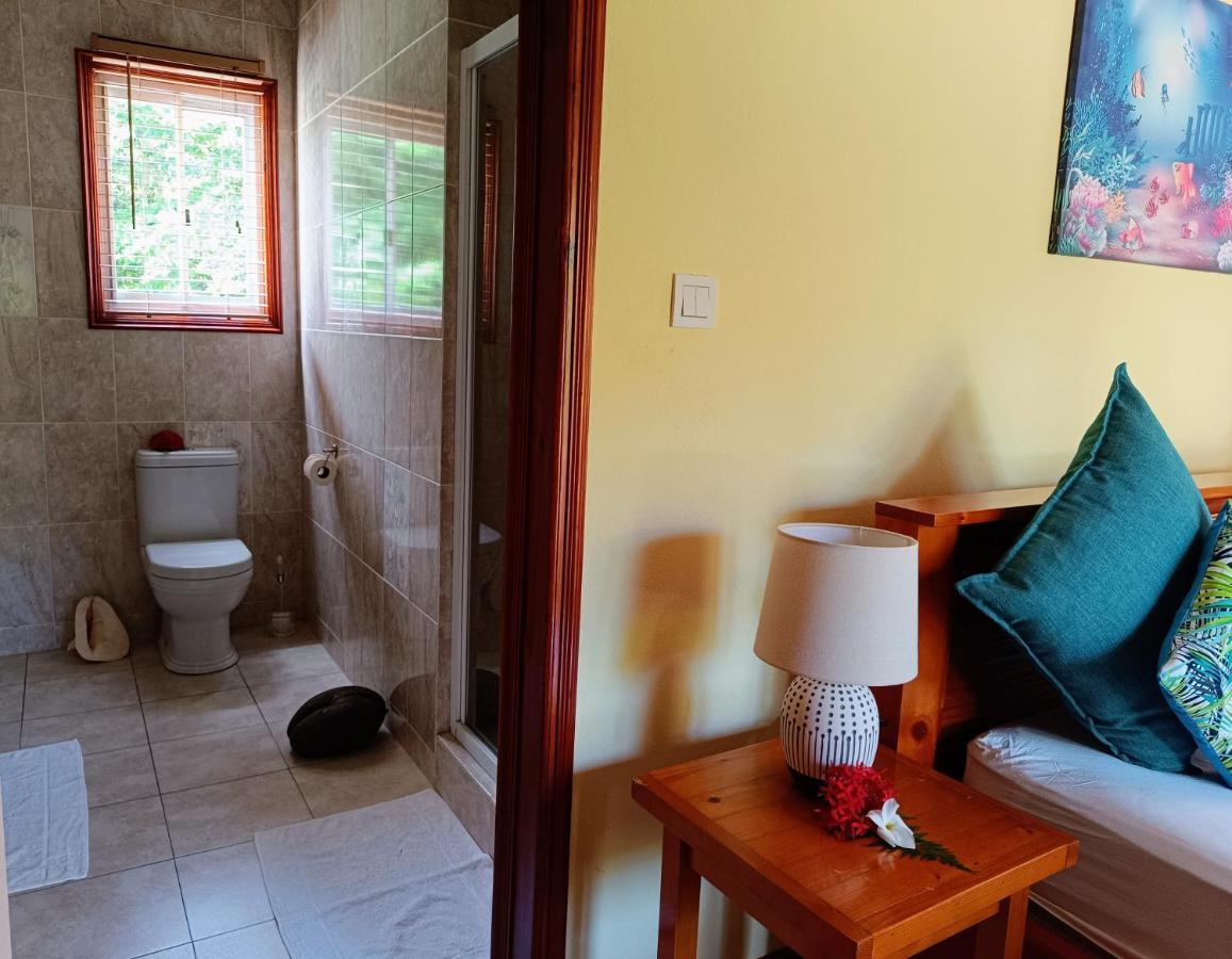 Badamier Self-Catering Lejlighed La Digue Eksteriør billede
